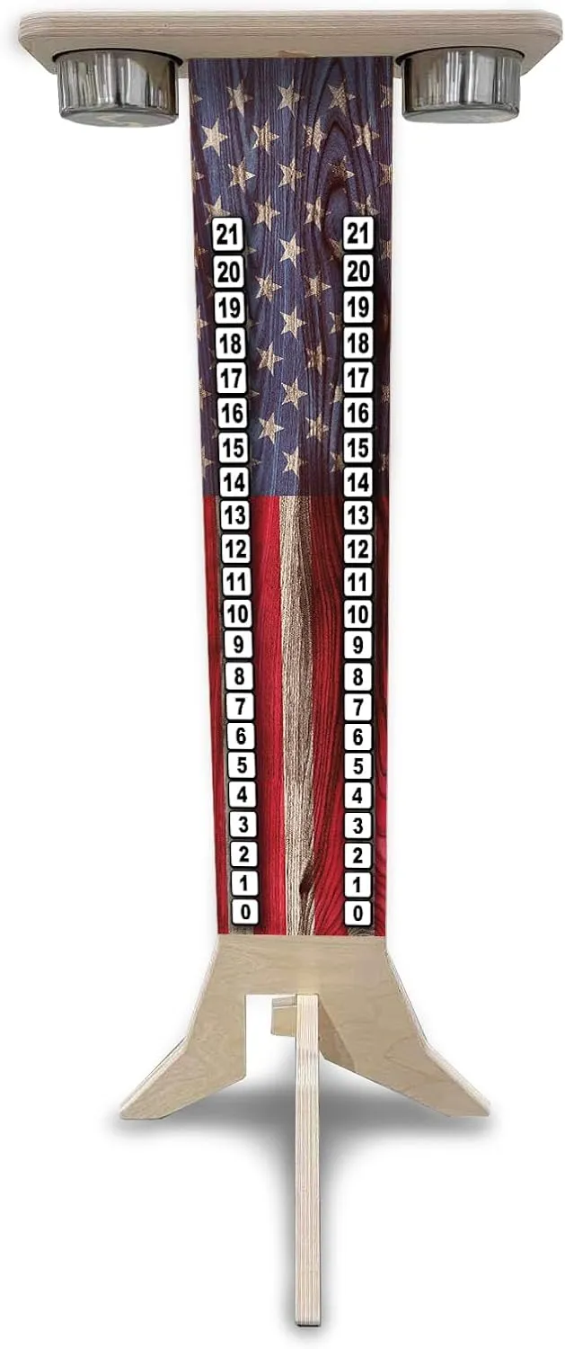 | Professional Score Stand | Drink Holder | Tablet and Cell Phone Holder   UV Direct Print   UV Clear Coat Made with 3/4" Baltic Birch | Goes Together Quick and Easy!