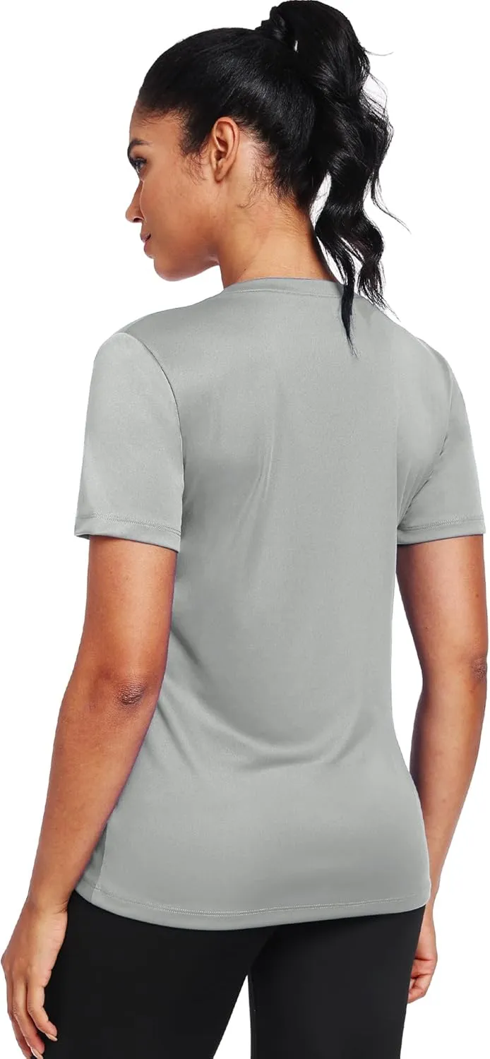 1-5 Pack Women's Short Sleeve Shirts UPF 50  Sun Protection T-Shirts V Neck Workout Quick Dry Tops