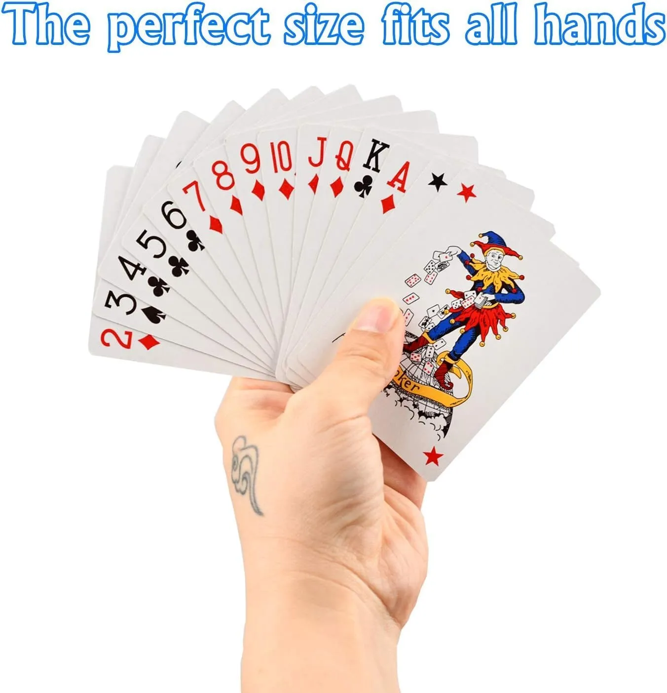 12 Pack Playing Cards, Poker Cards, Standard Index, Premium Playing Cards, Decks of Cards Bulk, Red and Blue, for Blackjack, Solitaire, Bridge, Canasta Card Game(Motorcycles and Beauties)