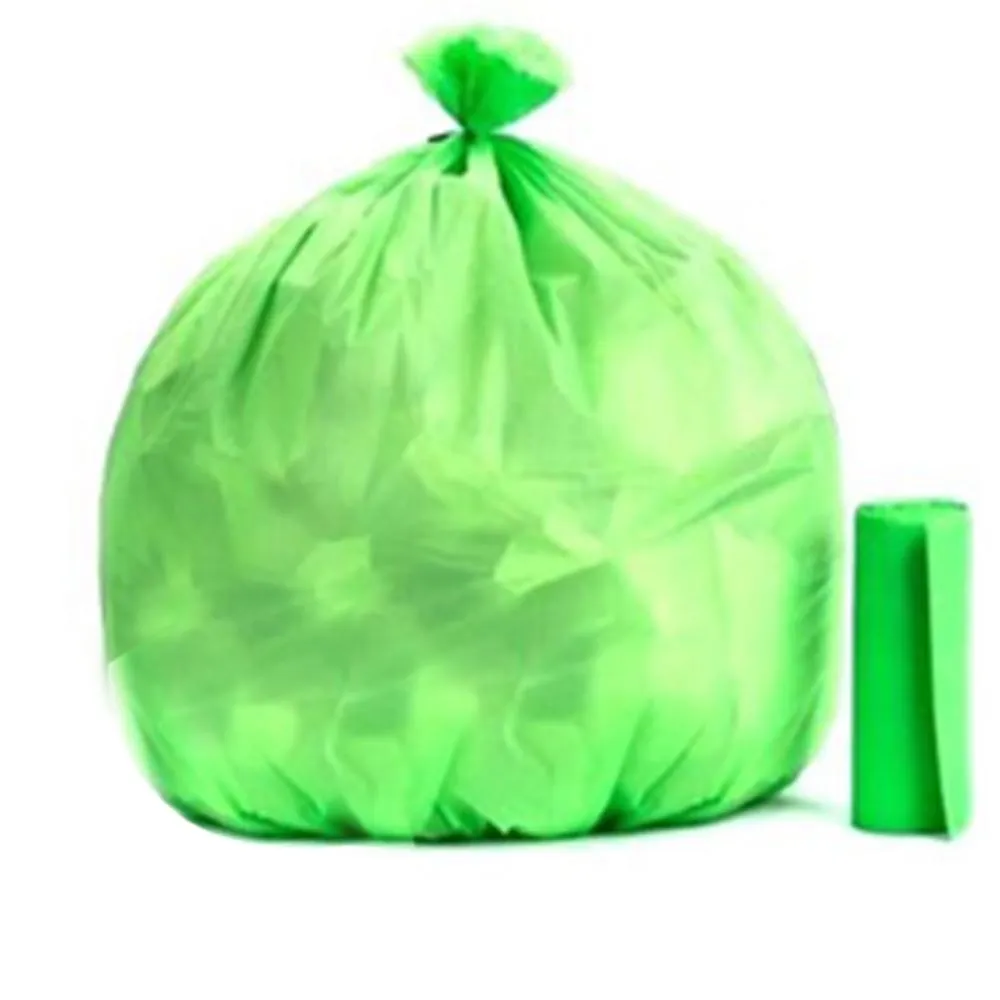 1585 Bio-degradable Eco Friendly Garbagetrash Bags Rolls (19 X 21) (Green)
