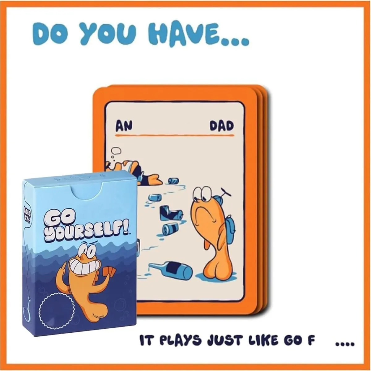 2PCS Go F Adult Card Game, for 2  Players, Adults, Gag Gift for Friends, Couples & Coworkers,The Adult Go Game You've Always Wanted Hilarious Card Games for Party