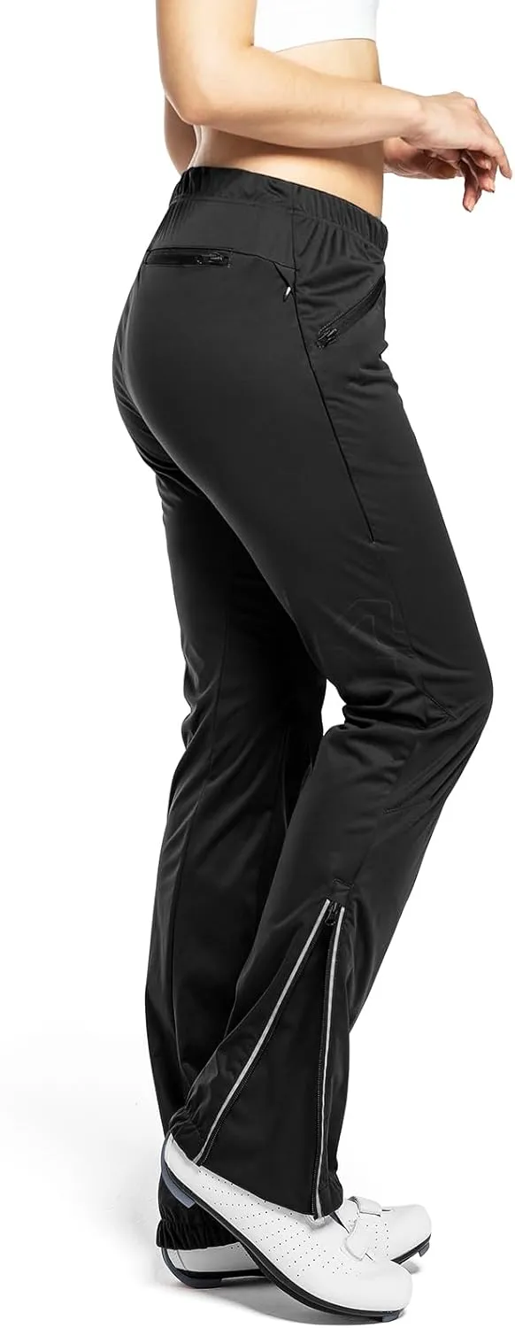 33,000ft Women's Cycling Pants Mountain Bike Waterproof Windproof Breathable Athletic Sweatpants for Hiking Multi Sports