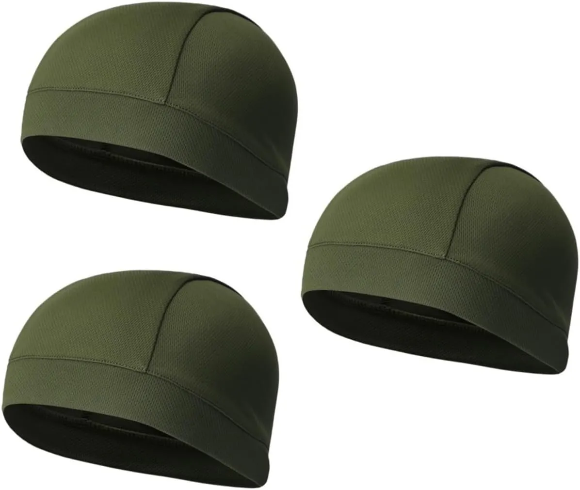 3pcs Helmet Liner Skull Cap Skull Cap Helmet Cycling Beanie Caps Sports Sweat Hat Beanie Hat Cycling Hat