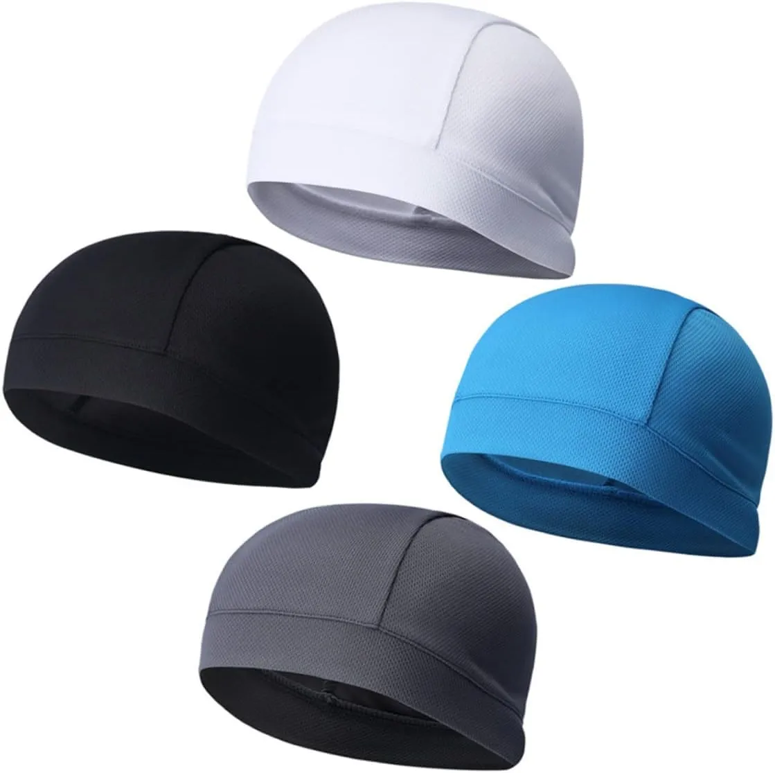 3pcs Helmet Liner Skull Cap Skull Cap Helmet Cycling Beanie Caps Sports Sweat Hat Beanie Hat Cycling Hat