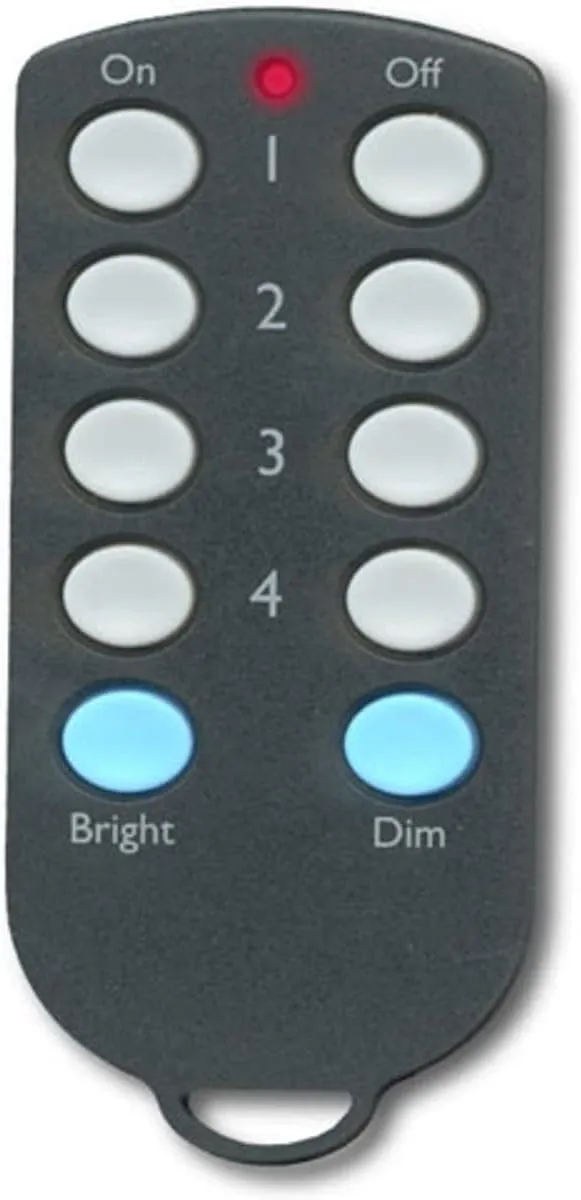 4-Button Wireless Credit Card Controller (KR22A)