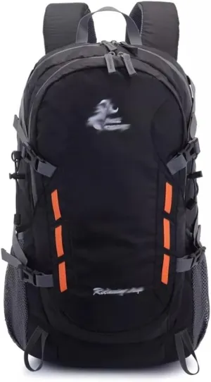 40L Travel Backpack Large Capacity Men's Women's Backpack Camping Hiking Sports Bag(D)