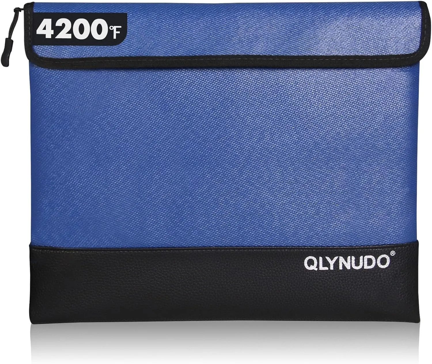 4200℉ Fireproof Bag for Cash, Documents and Valuables - A4 (11x13.3") - Waterproof, Portable, and Reflective Money Bag with Handheld Strap - Ideal for Home, Office & Travel