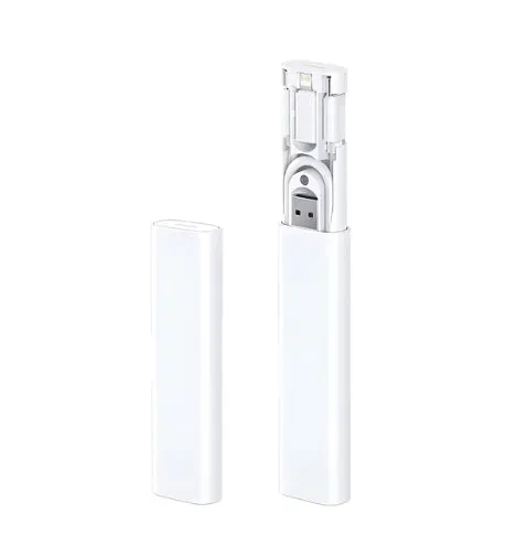 5-in-1 PD60W Fast Charge Cable Conversion Adapter USB Micro iPhone Conversion Adapter USB C to Type C Cable Card Storage Case