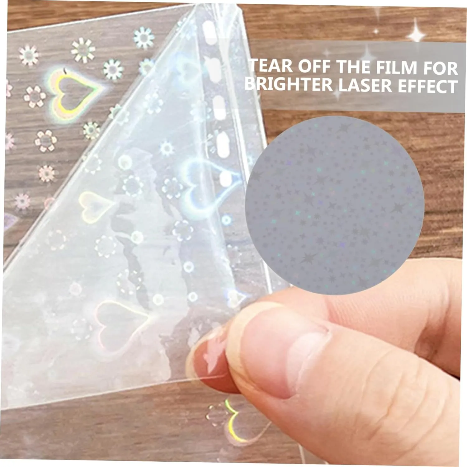 50pcs Transparent Photo Cover Game Trading Cards Sleeves -Scratch Protector for Collectible Cards Compact and Sturdy Album Sleeves for Safe Storage and Display