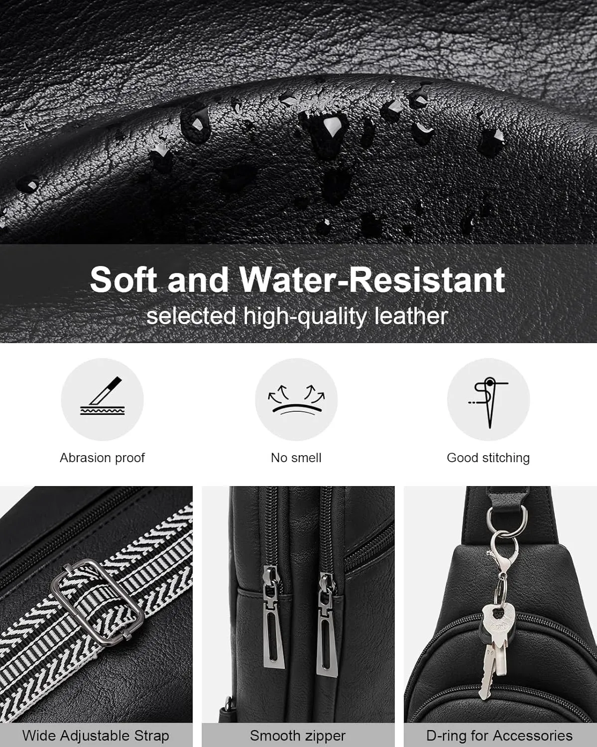 7L Sling Bag Crossbody Bags for Women Fanny Packs Purses Cross Body Bag for Woman Small backpack Travel Shoulder Bag handbags