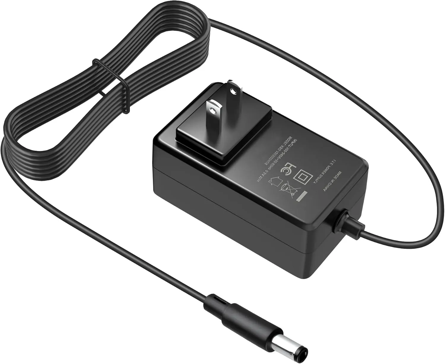 9V AC/DC Adapter for Magnetic Stripe Card Stripe EasyIDea Reader Encoder Msr609 Msr705 Msr805 Msr900 Msr606 Msr605 Msr206 Msr-9 Msr905 Msr905h Msre206 9VDC Power Supply w/Barrel Tip