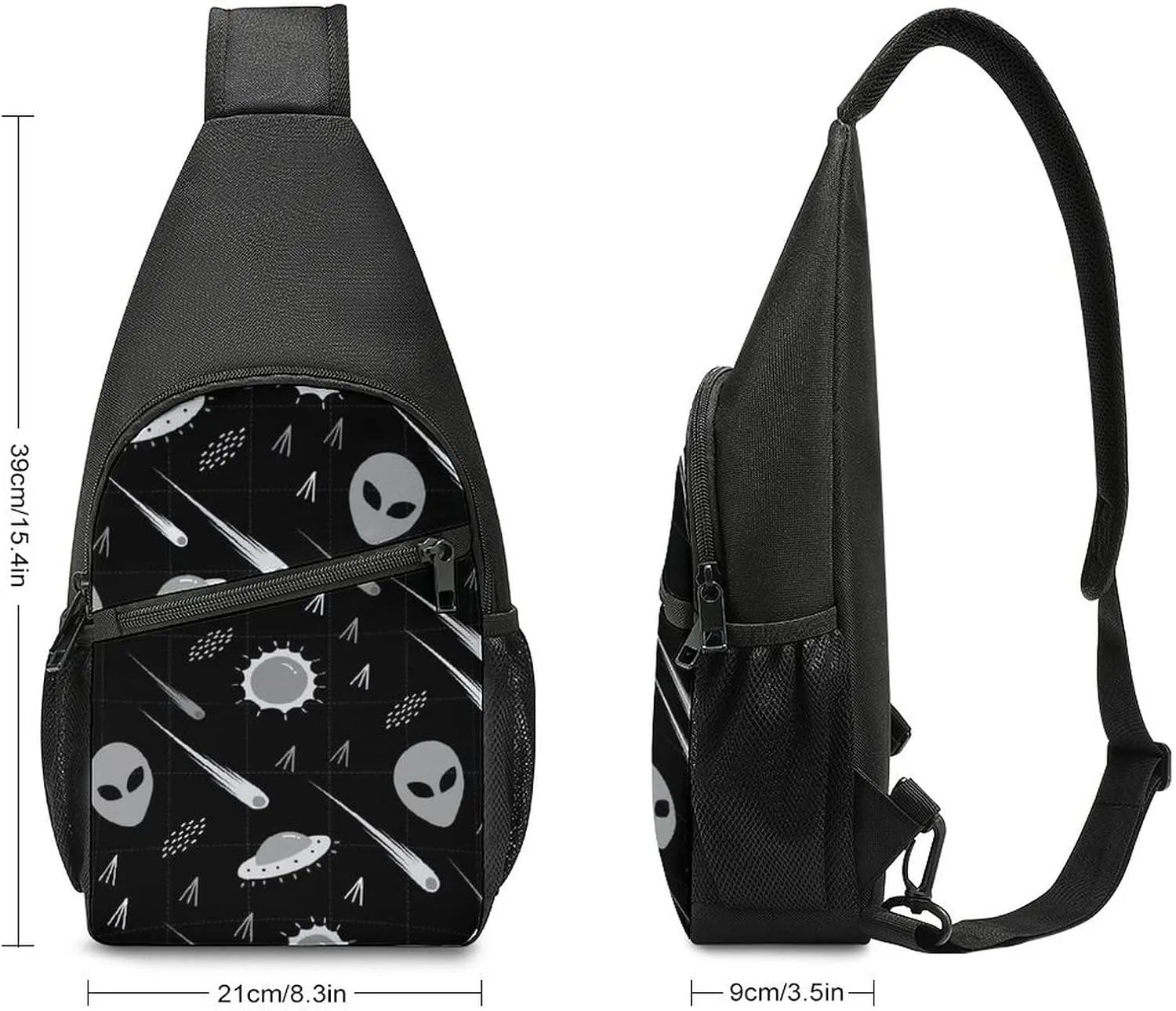 Adjustable Fanny Waist Pack Pouch, Crossbody Durable Runners Bag Wallet for Sports Cycling Gym Hiking Fitness Women Men