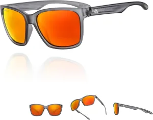 AEROX Polarized Sunglasses for Running, Cycling, Golf, and Driving - UV Protection Sports Glasses for Men, Women