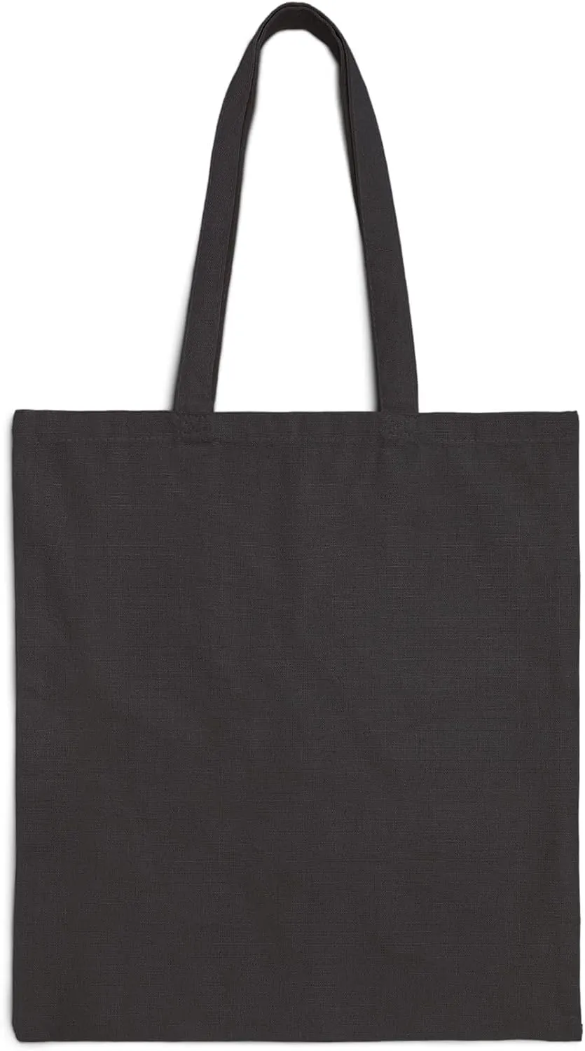 African American Tote Bag for Black Women Afro Black History Month Shoulder Handbag Cotton Canvas Tote 15inches x 16inches