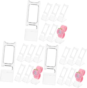 Alipis 3sets Plastic Watch Display Stand for Showcase Stand Jewelry Holder Organizer 10pcs*3
