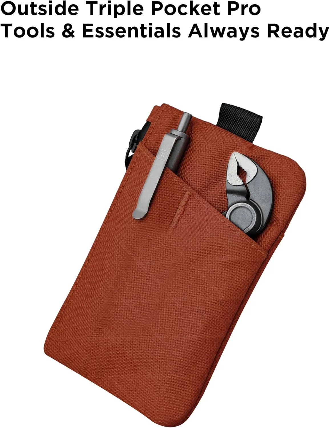 ALPAKA Zip Pouch Pro - Minimalist Zipper Wallet - with RFID Blocking ID Card Holder Wallet with Zipper for Men with Multi-tool Slot