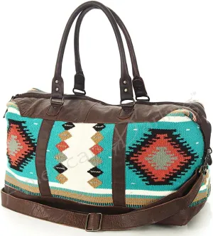 American Darling Weekend Duffle Travel Bags Hand Crafted Leather Tote Extra Large Cow Hide On (ADBG460E)