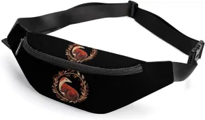 Anteater Print Belt Bag Fanny Pack Crossbody Bags Waist Pack for Running Workout