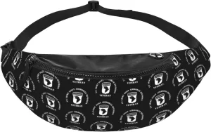 Army 101st Airborne Division Veteran Fanny Pack Daypack Crossbody Waist Bag For Travel Sports Running Hiking