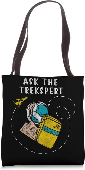 Ask The Trekspert Travel Agent Tote Bag