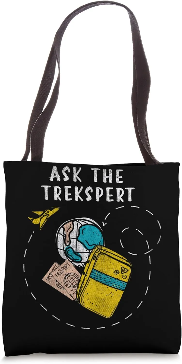 Ask The Trekspert Travel Agent Tote Bag