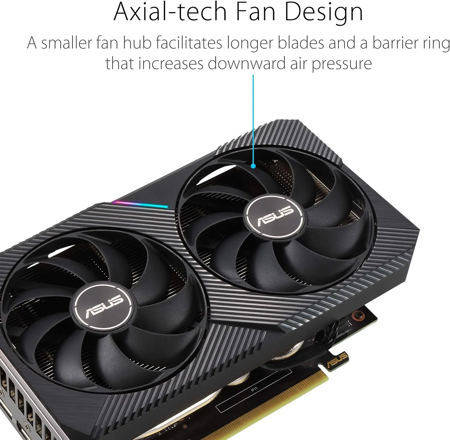 ASUS Dual NVIDIA GeForce RTX 3060 V2 OC Edition 12GB GDDR6 Gaming Graphics Card (PCIe 4.0, 12GB GDDR6 Memory, HDMI 2.1, DisplayPort 1.4a, 2-Slot, Axial-tech Fan Design, 0dB Technology)