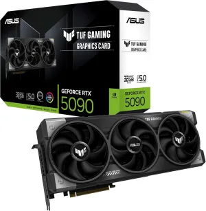 ASUS NVIDIA GeForce RTX 5090 Video Card 32GB GDDR7 PCI Express 5.0 / TUF-RTX5090-32G-GAMING