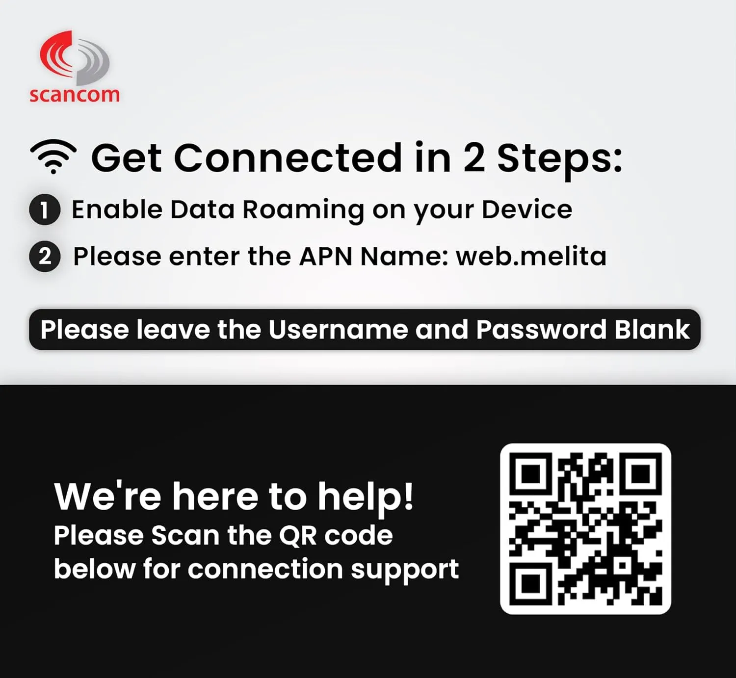AT&T & T-Mobile Multi-Network Sim Card - 12 Months of Extreme Data (10GB) for Phones, Tablets & Routers
