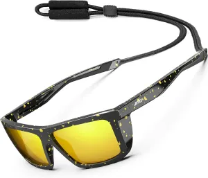 ATTCL Sports Polarized Sunglasses For Men Women Cycling Driving Fishing 100% UV Protection Sunglass
