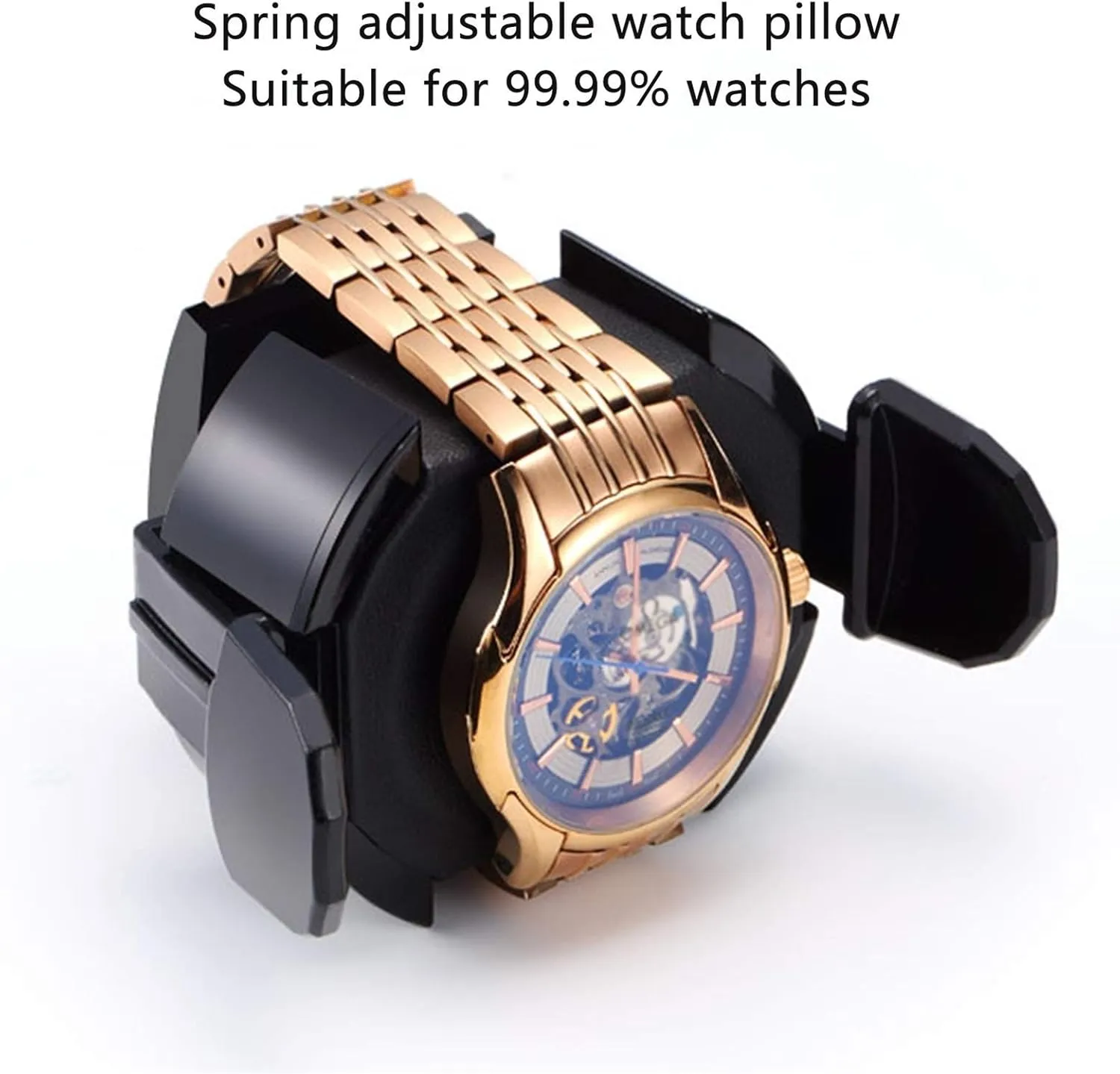 Automatic Watch Winder LCD Touch Screen with Remote Control and LED Light Piano Paint Exterior Quiet Motor Watch Winder Box Best Gift