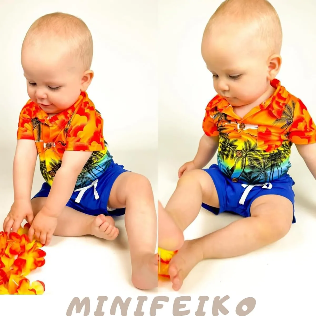 Baby Boy Hawaiian Outfit