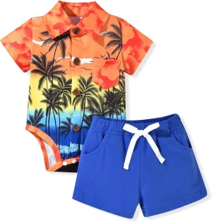 Baby Boy Hawaiian Outfit