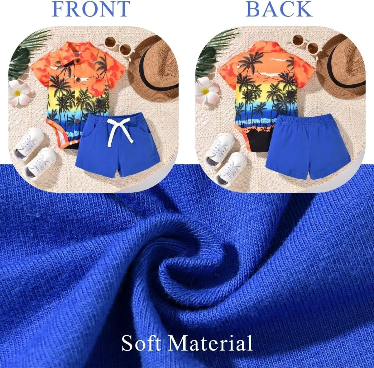 Baby Boy Hawaiian Outfit