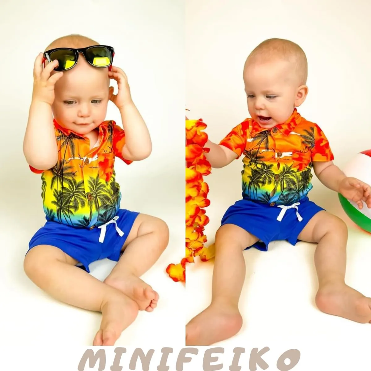 Baby Boy Hawaiian Outfit