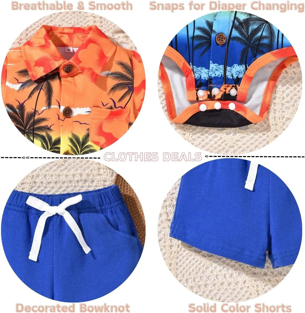 Baby Boy Hawaiian Outfit