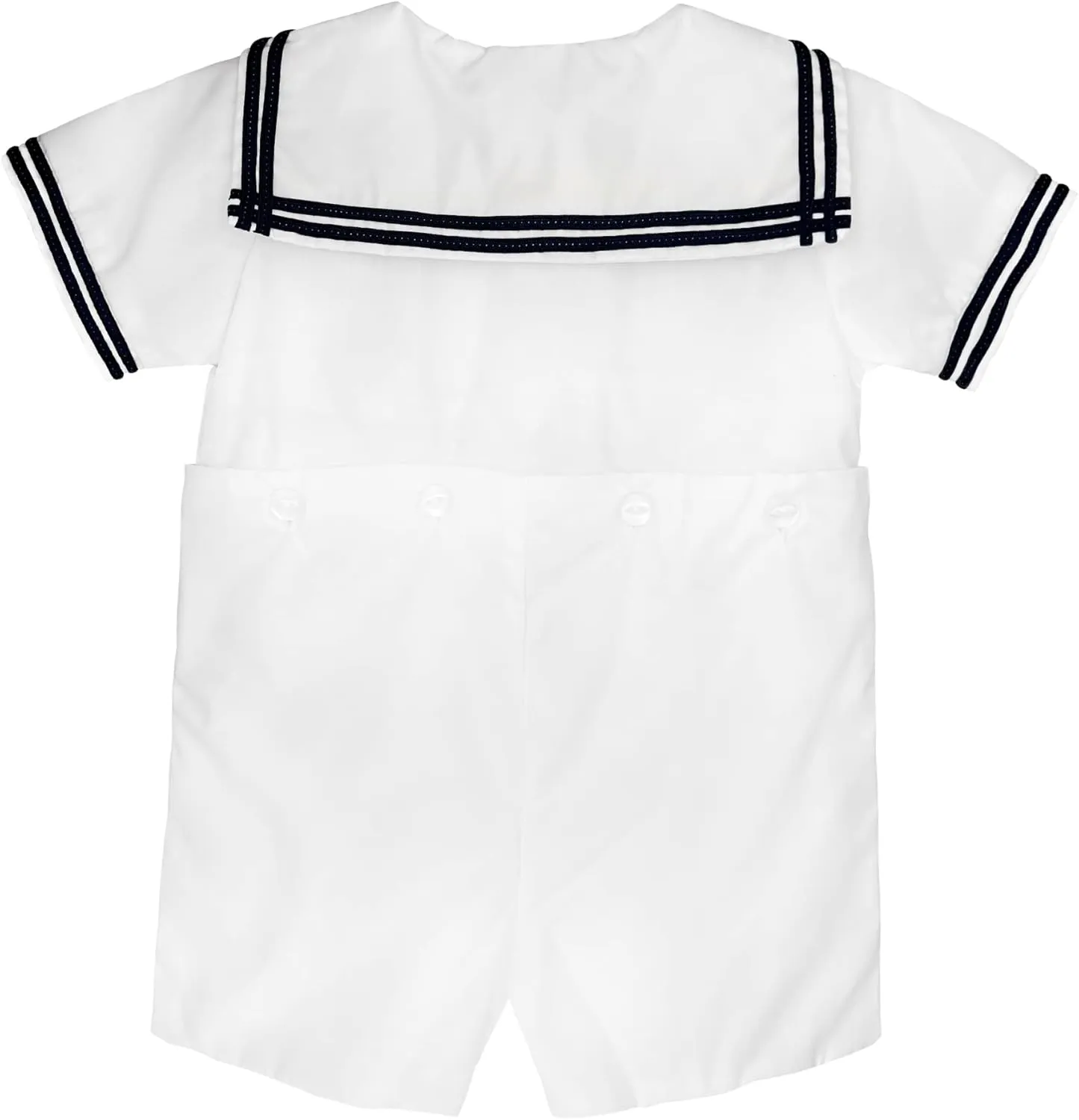 Baby Boys’ 2 Piece Nautical Bobby Suit with Collar