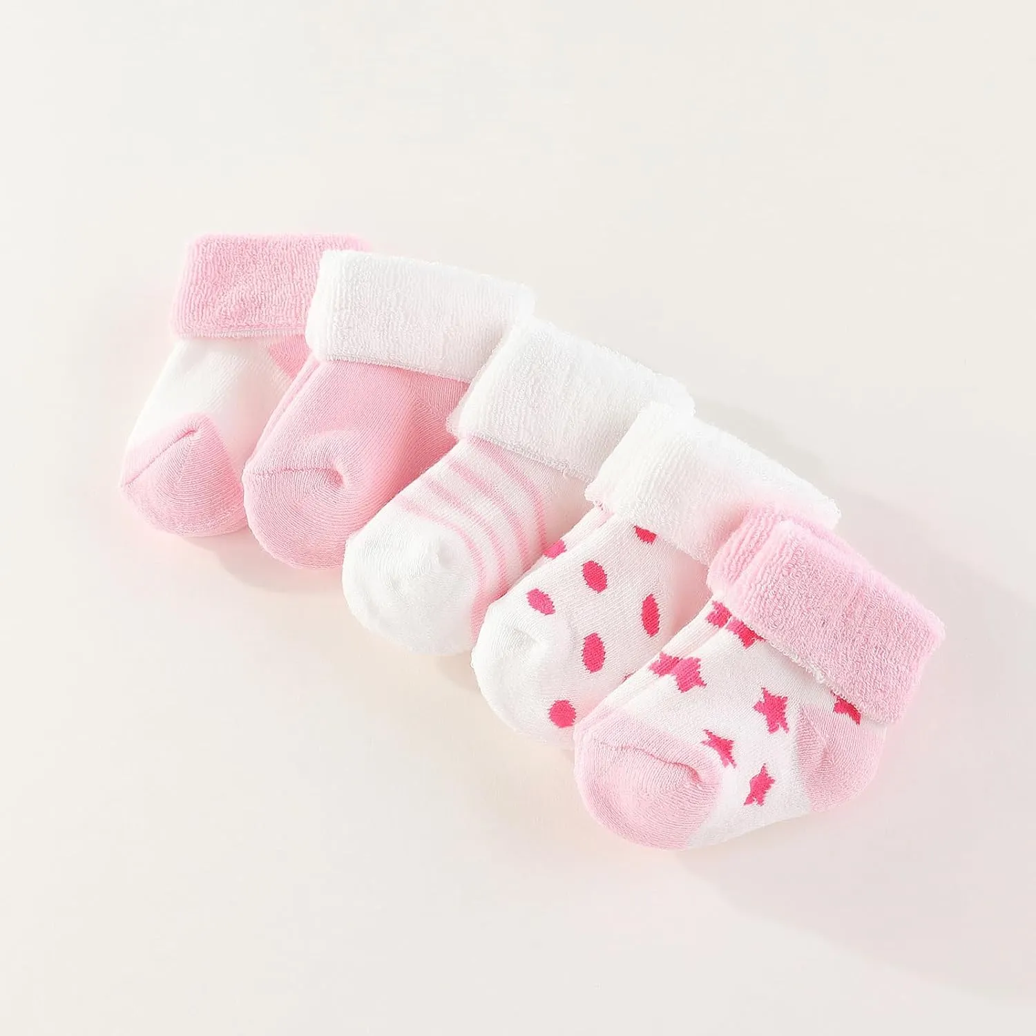 Baby Hats Mittens and Socks Set Cotton Newborn Hat Beanie Soft Infant Girls Boys Caps Gloves 0-6 month