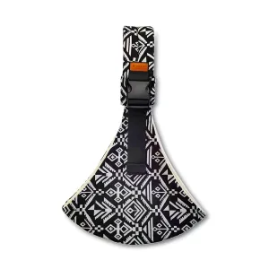 Baby Sling Carrier Newborn to Toddler Adjustable One-Shoulder Design with Hip Seat Support, Labor-Saving Baby Wraps Carrier 10-30 lbs(Black Sailboat)