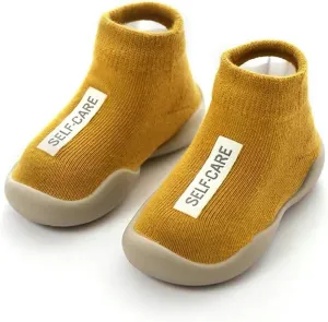 Baby Sock Shoes Boys Girls First Walking Shoes Non Slip Lightweight Toddler Infant Indoor Outdoor