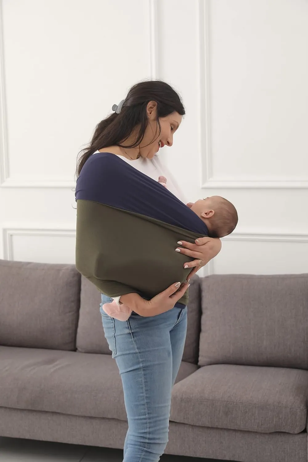 Baby Wrap Carrier, Perfect Baby Carrier Wrap Sling for Newborn and Infant up to 35 lbs.