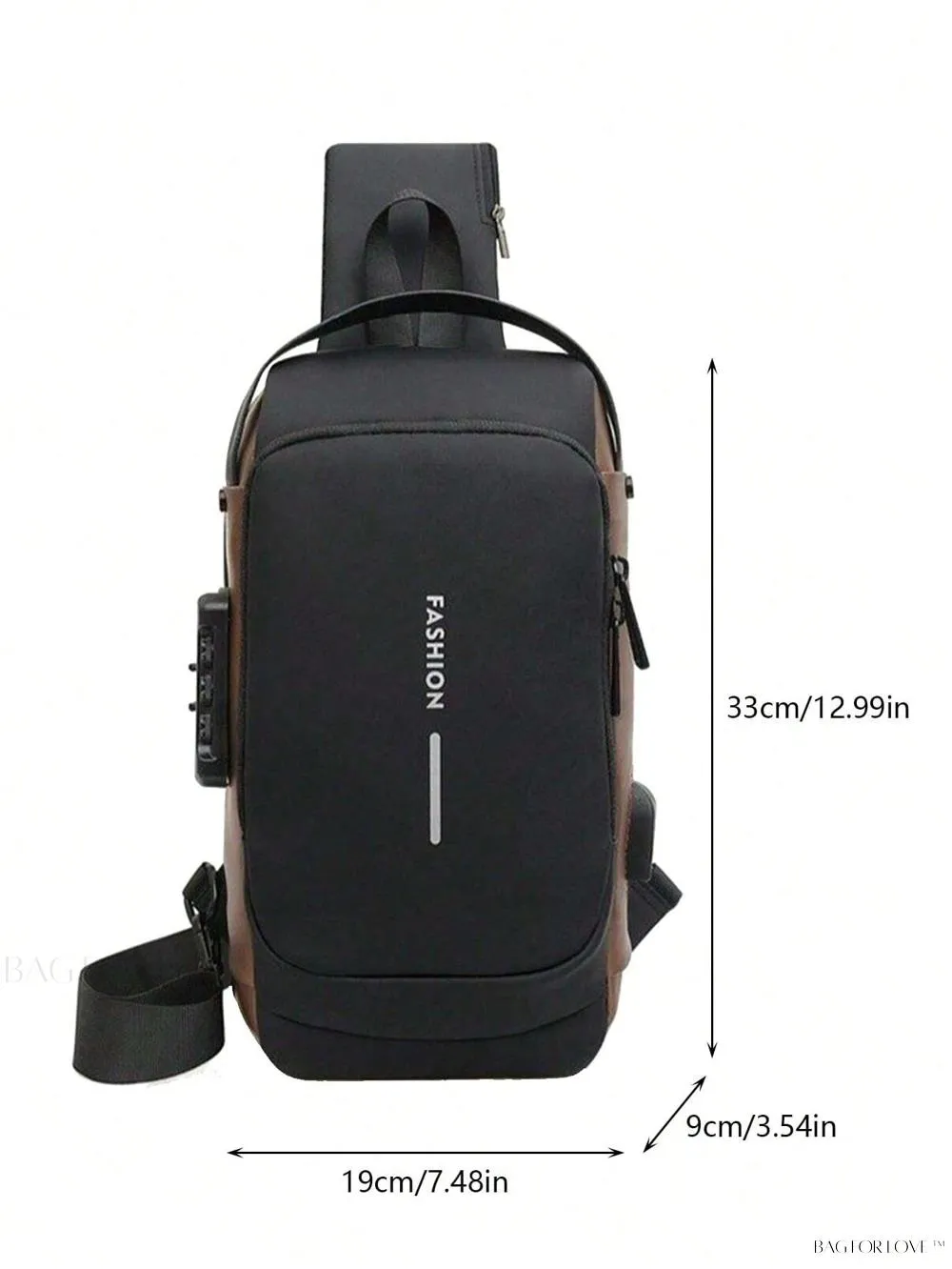 BagForLove - Water Resistant Multi-Functional Backpack College Sling Bag