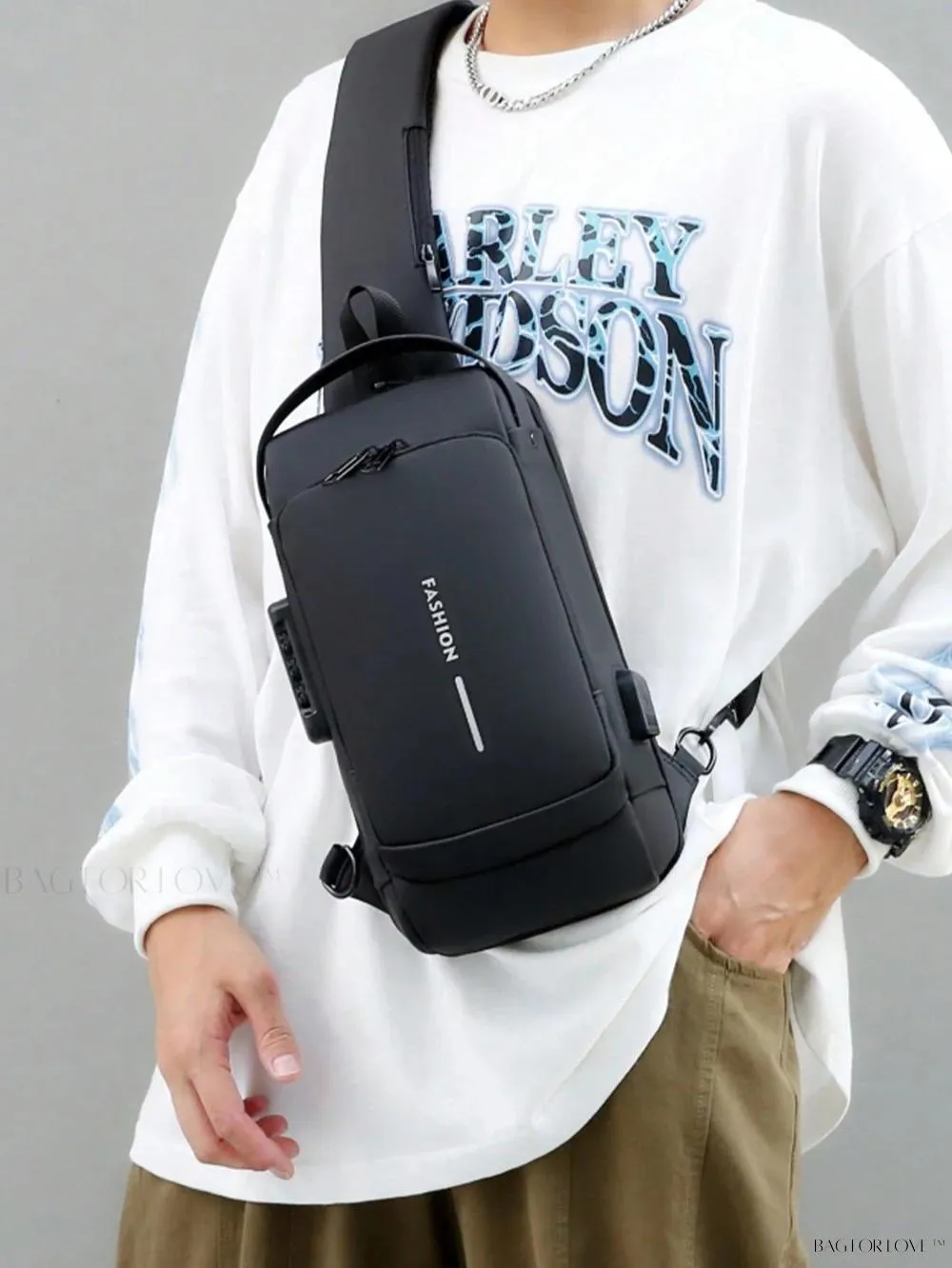 BagForLove - Water Resistant Multi-Functional Backpack College Sling Bag