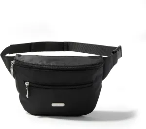 Baggallini Essential Belt Bag-9x6 Crossbody Fanny Waist Pack W/RFID & Adjustable Strap