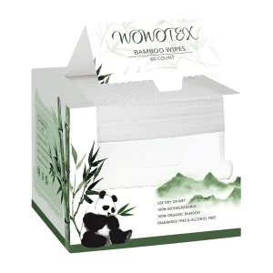 Bamboo Rayon Disposable Face Towel Biodegradable Large Dry Face Wipes 240 Count / 4 Boxes Extra Thick Soft Clean Facial Towels for Sensitive Skin, Makeup Removing, Facial Cleansing