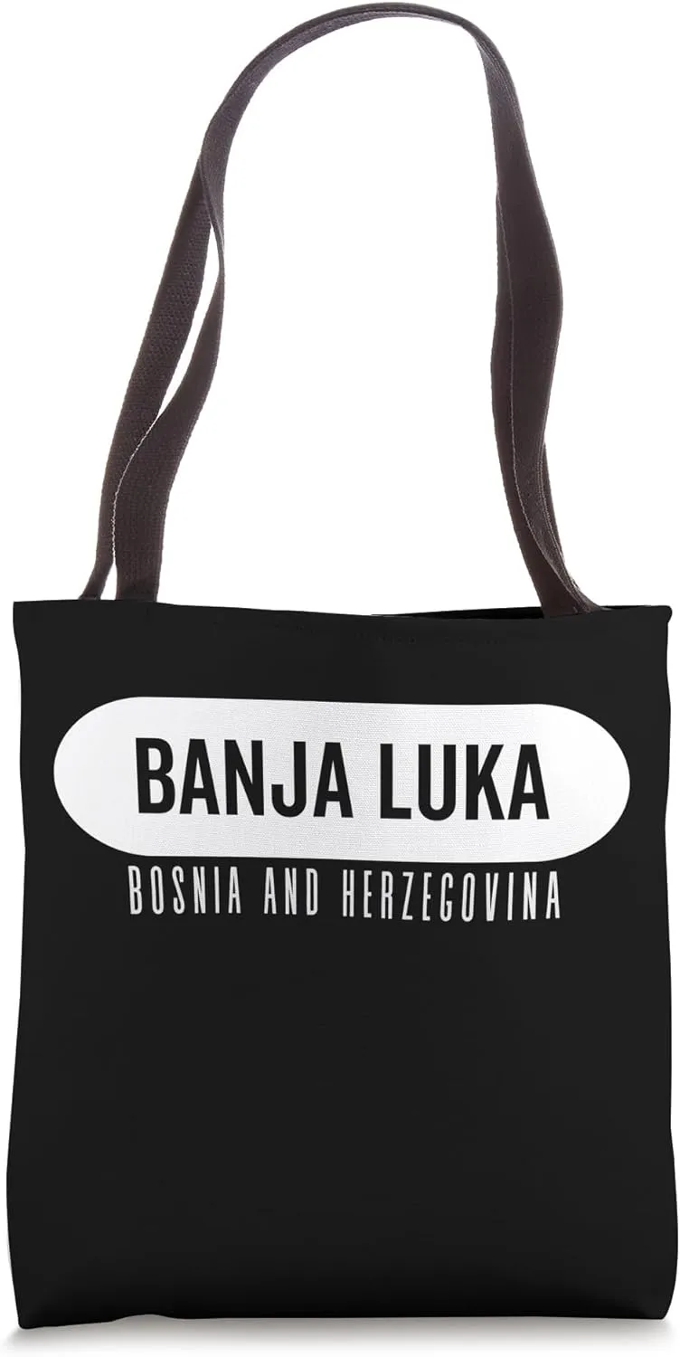 Banja Luka in Bosnia and Herzegovina Balkan European Travel Tote Bag