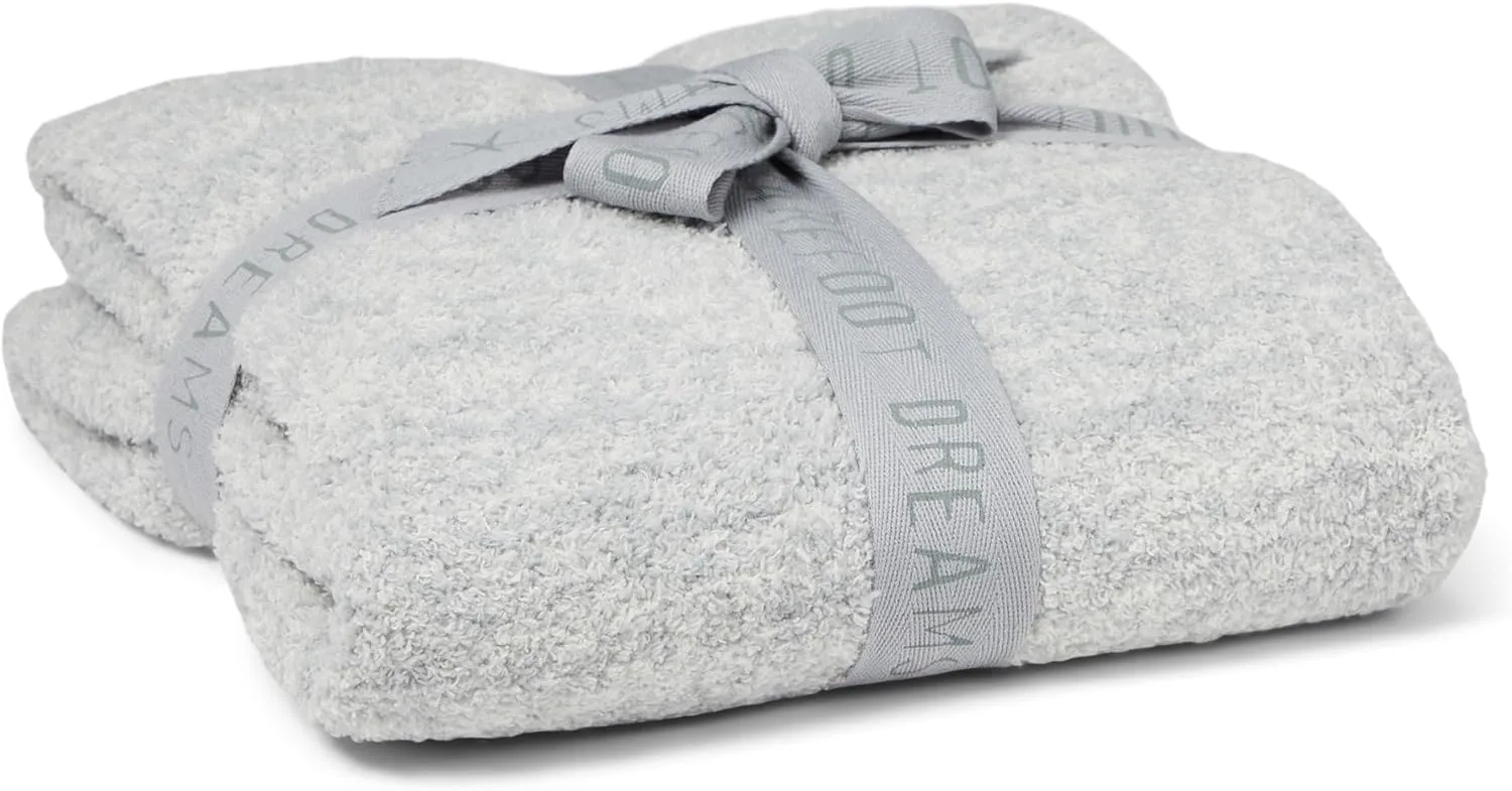 Barefoot Dreams CozyChic Ombre Blanket, Moonwater Multi, 30"x40"