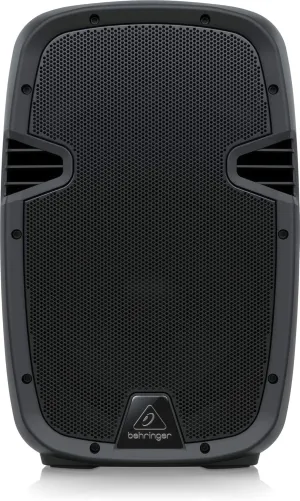 Behringer PK110A Active 320 Watt 10" PA Speaker System with Built-in Media Player, Bluetooth* Receiver and Integrated Mixer