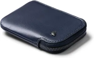 Bellroy Card Pocket (Small Leather Zipper Card Holder Wallet, Holds 4-15 Cards, Coin Pouch, Folded Note Storage)