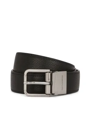 Belt in leather