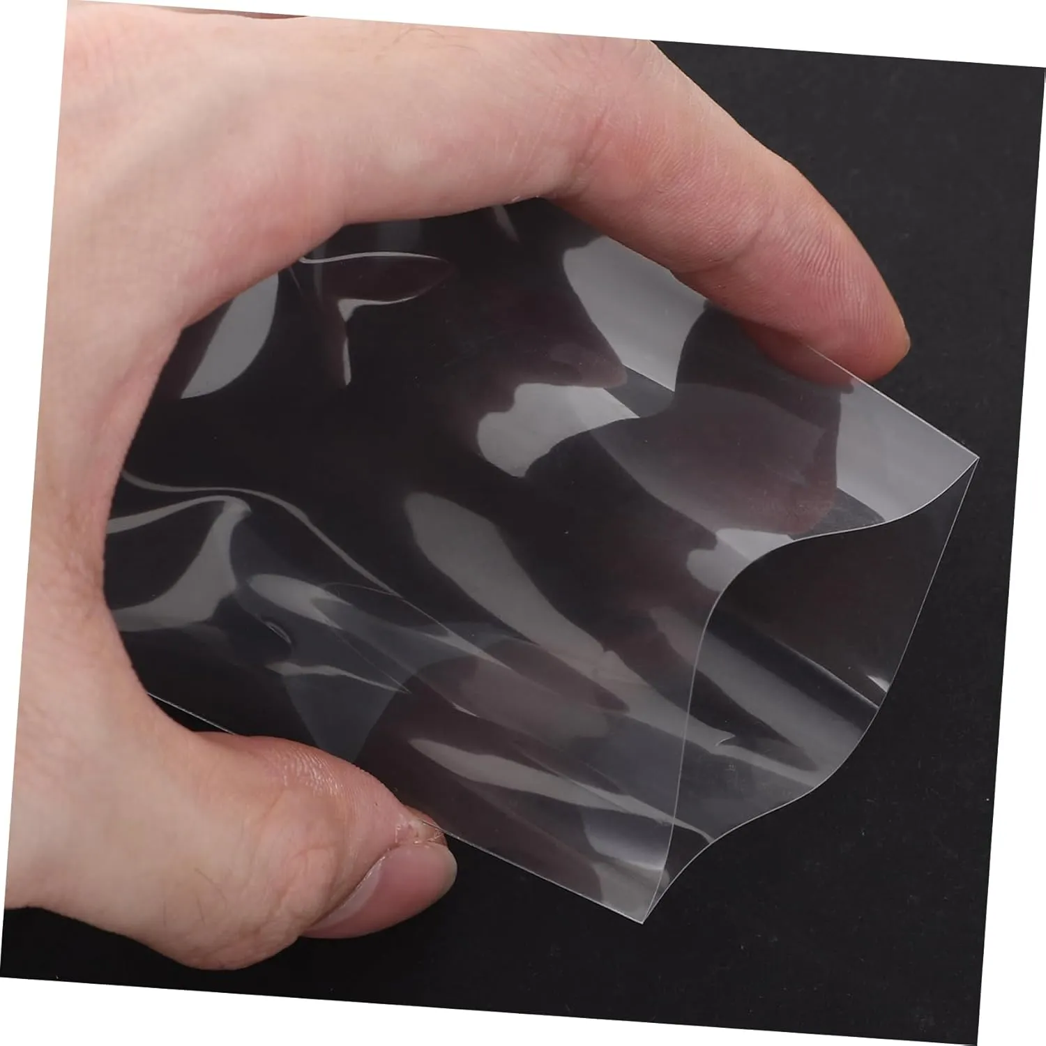 BESPORTBLE 5sets 50pcs Transparent Protective Card Sleeves Portable Cardholders for Trading Cards Photos Postcards Collectibles Compact Design for Organization 50pcs*5